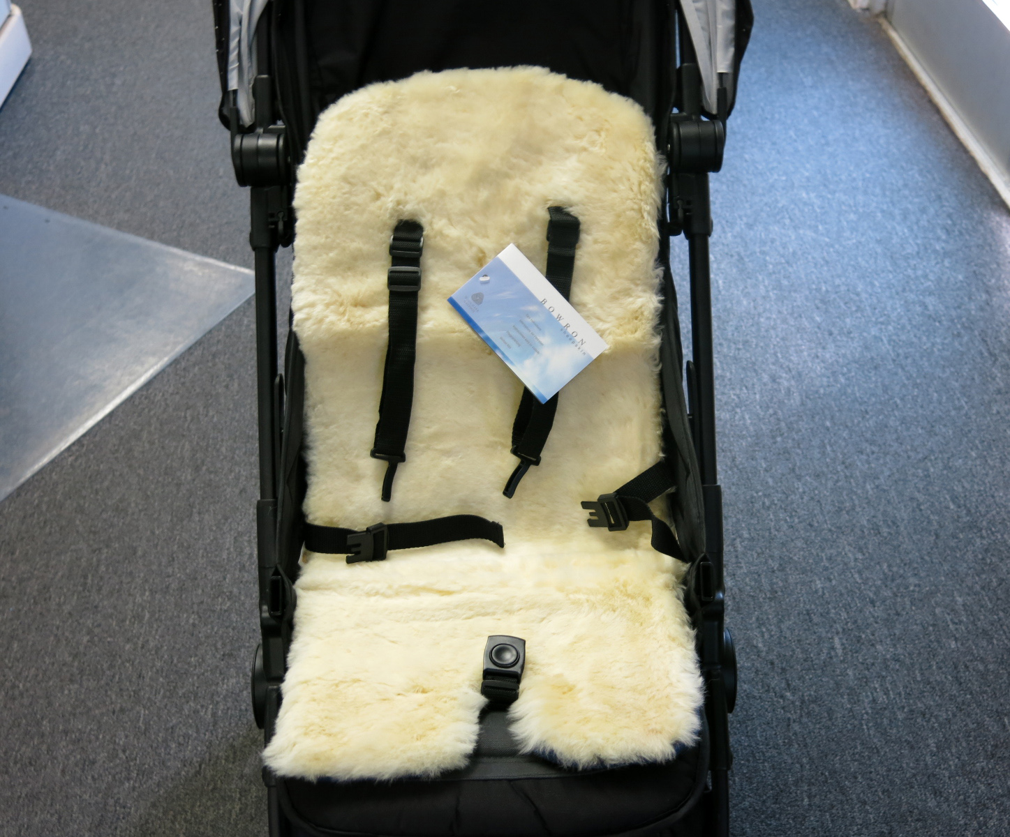 Bowron Stroller Fleece 100% Lambskin 